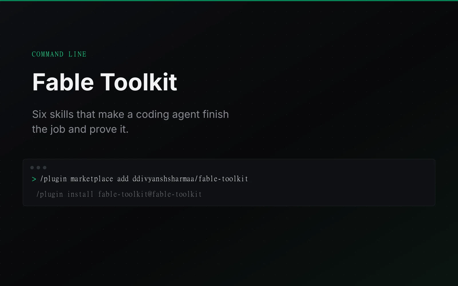 Fable Toolkit screenshot
