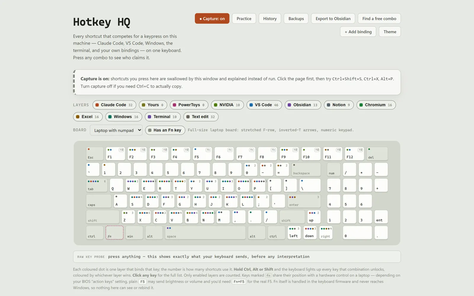 Hotkey HQ screenshot
